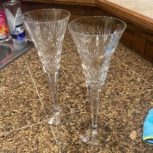 Waterford crystal millennium glasses